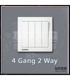 4 GANG 2 WAY SWITCH [SIEMENS] SIRIM