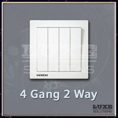 4 GANG 2 WAY SWITCH [SIEMENS] SIRIM