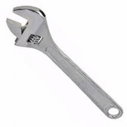 600MM ADJUSTABLE WRENCH (CHROME) [JETECH]
