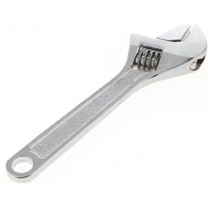 600MM ADJUSTABLE WRENCH (CHROME) [JETECH]