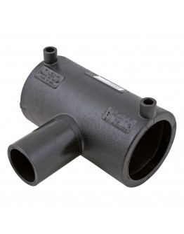 110MM X 63MM HDPE ELECTROFUSION REDUCING TEE [AWT]