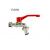 1/2" 1310H BRASS NOZZLE BALL VALVE TAP (16MM BALL)  [CITY]