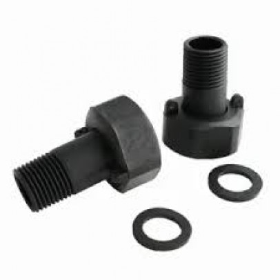 1/2" COUPLING SET FOR KSM PLASTIC WATER METER [GEORGEKENT]
