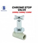 25MM PPR CHROME STOP VALVE [BBB]