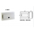 2 ROW 30 WAY ECONOMY METALCLAD DB BOX (GREY) [MAXGUARD]