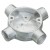 3/4" GI 3WAY BOX [BENA]