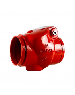 12" DUCTILE IRON GROOVED END SWING CHECK VALVE (UL/FM)