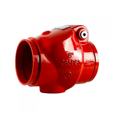 10" DUCTILE IRON GROOVED END SWING CHECK VALVE (UL/FM)