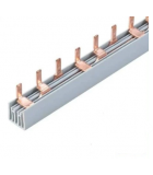 3 PHASE COPPER MCB BAR C/W INSULATION