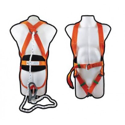 SHH-399 FULL BODY SAFETY HARNESS C/W QUICK RELEASE HOOK [COLEX]