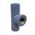 15MM X 1/2" PVC THREAD BRASS FEMALE TEE [BBB]