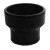 8" X 4" CI HUBLESS REDUCER (CISPI 301) [TCP]