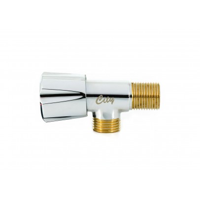 1/2" 1320A BRASS ANGLE VALVE [CITY]