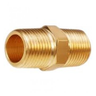 1/2" [6301] BRASS NIPPLE [CITY]