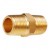 1/2" [6301] BRASS NIPPLE [CITY]