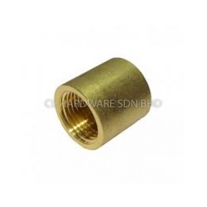 3/4" [6442] BRASS FULL THREAD SOCKET [CITY]