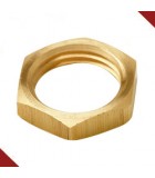 3/4" [6602] BRASS JAM NUT [CITY]