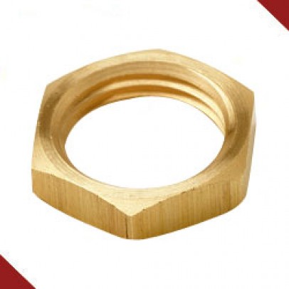 3/4" [6602] BRASS JAM NUT [CITY]