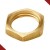 3/4" [6602] BRASS JAM NUT [CITY]