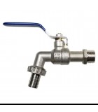 1/2" BRASS BIB COCK UNION TAP [BELLO]