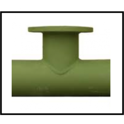114.3MM X 2" MSCL OT PN16 TEE (PAINTED) [PAUTATT]