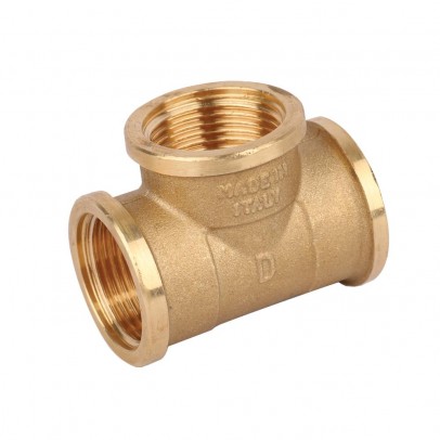 1/2" [6201] BRASS TEE [CITY]