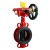 4" DUCTILE IRON FLANGE END BUTTERFLY VALVE C/W TAMPER SWITCH (SIRIM) [CNG]