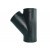 6" X 45° CI HUBLESS Y TEE (CISPI 301) [TCP]
