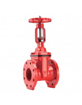 2 1/2" DUCTILE IRON FLANGE END RESILIENT SEATED OS&Y GATE VALVE (UL/FM)