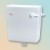 2 1/2GAL HIGH LEVER PLASTIC CISTERN (WHITE) [TECHPLAS]