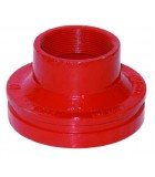 4" X 1" THREADED CONCENTRIC REDUCER (BS EN10255 / MS863) [CNG]