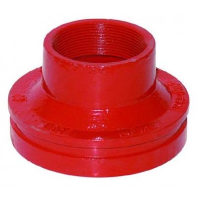 6" X 2" THREADED CONCENTRIC REDUCER (BS EN10255 / MS863) [CNG]
