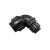 50mm x 25mm HDPE REDUCING ELBOW [PENGUIN]