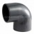 6" PVC SCH80 FITTINGS 90° ELBOW (ASTM D2467) [LD VALVE]