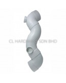 4" UPVC S-TRAP IO (MS1063) [BBB]