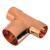 28MM X 15MM COPPER WELDING TEE (BSEN1057) [KEMBLA]