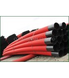 6" X 6M DOUBLE WALL CORRUGATED CABLE PIPE C/W SOCKET [BBB]