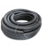 4" X 50M DOUBLE WALL CORRUGATED CABLE PIPE C/W SOCKET (BLACK) [BBB]