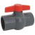 6" PVC HANDLE BALL VALVE (THREADED END) [LD VALVE]