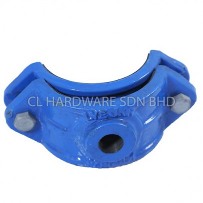 10" x 1" DUCTILE IRON TAPPING SADDLE (for PVC Pipes) [AVA]