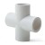 8" X 4'' UPVC CROSS TEE [LESSO]