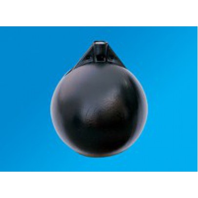1" 1031 H/D  PLASTIC BALL (BLACK) [TECHPLAS]
