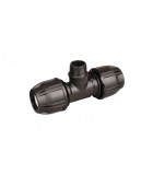 25MM X 1/2" X 1/2" HDPE MALE TEE [HANSEN]