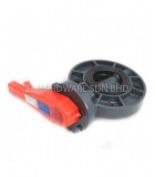 2 1/2'' PVC BUTTERFLY VALVE C/W LEVER HANDLE [LD VALVE]