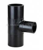 110MM X 75MM HDPE REDUCING TEE [POLYWARE]