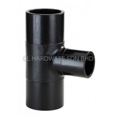 110MM X 63MM HDPE REDUCING TEE [POLYWARE]