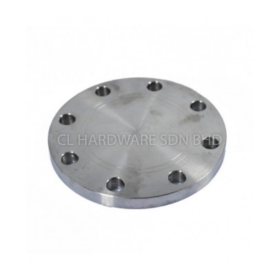8" MS TABLE E BS10 BLANK FLANGE 