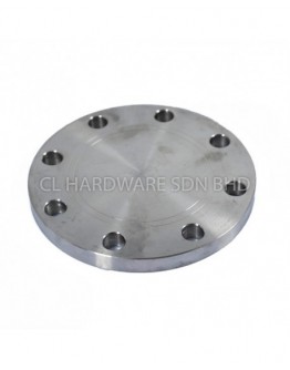10" CARBON STEEL BS10 TABLE E BLANK FLANGE  (No. of Bolts: 10)