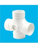 6" X 4" UPVC CROSS TEE (MS1063) [BBB]