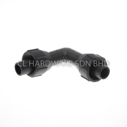 20MM X 20MM HDPE EQUAL ELBOW [HANSEN]